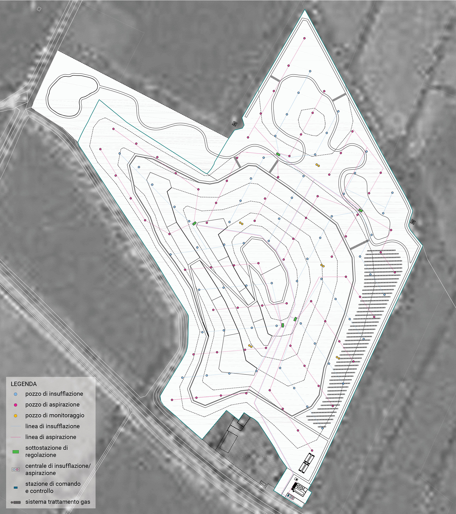 Rehabilitation of Ciliverghe landfill, Brescia (IT)