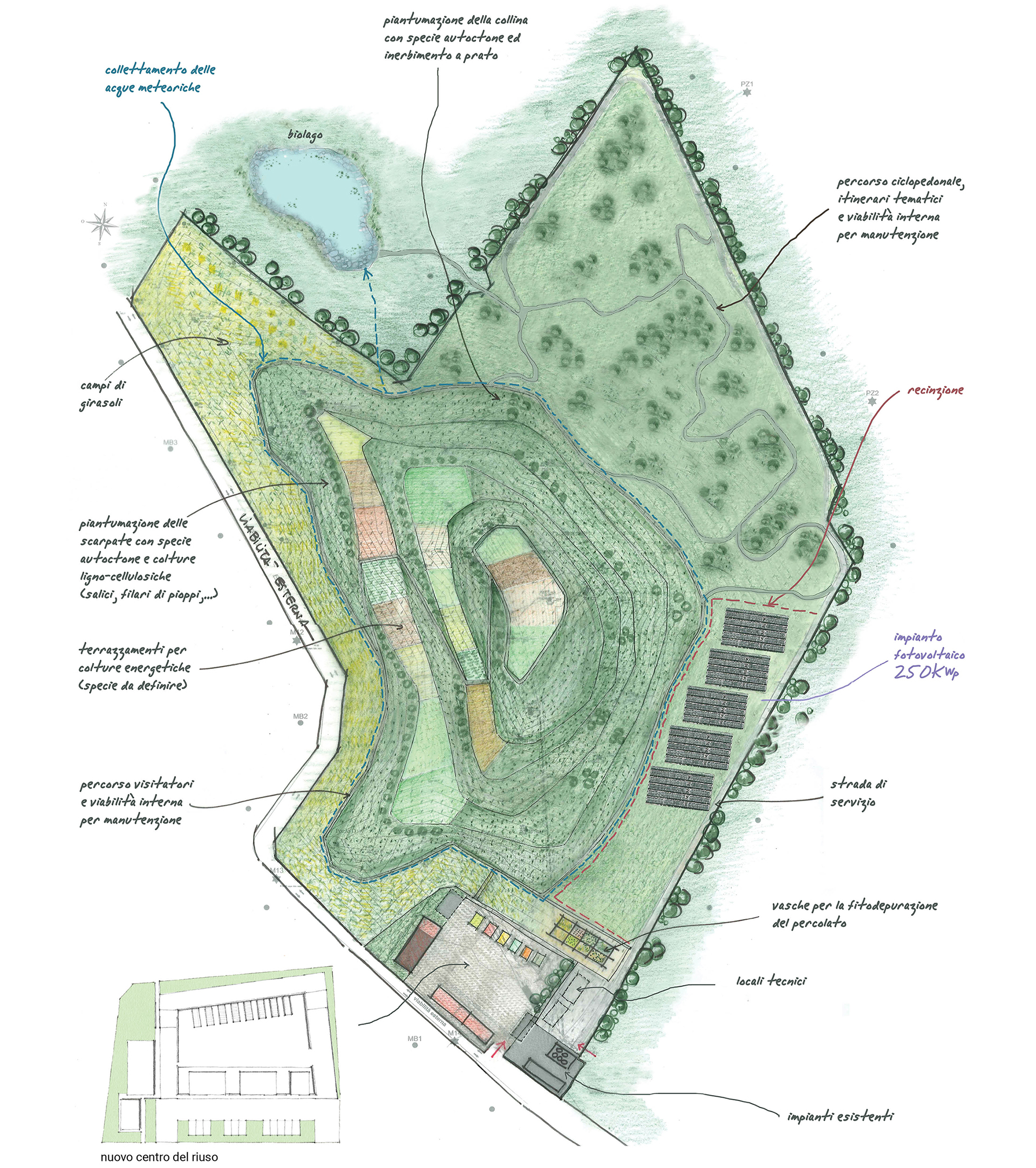 Rehabilitation of Ciliverghe landfill, Brescia (IT)