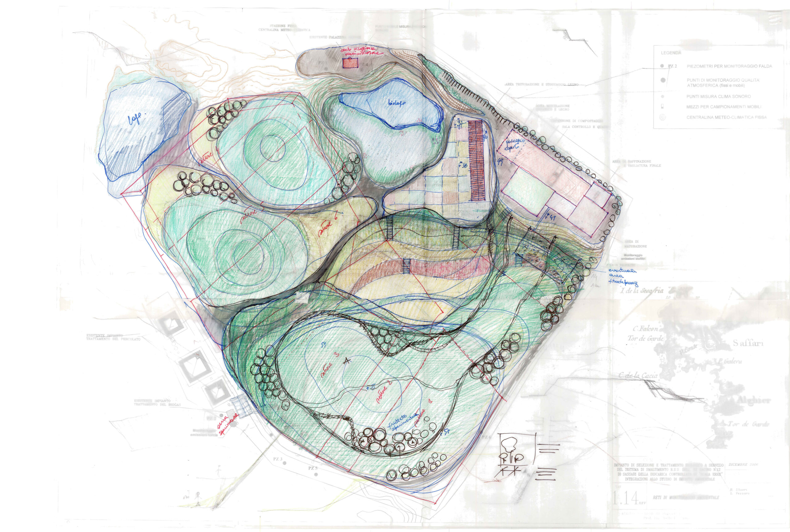 Environmental Remediation plan for the Scala Erre landfill (Sassari Province, IT)
