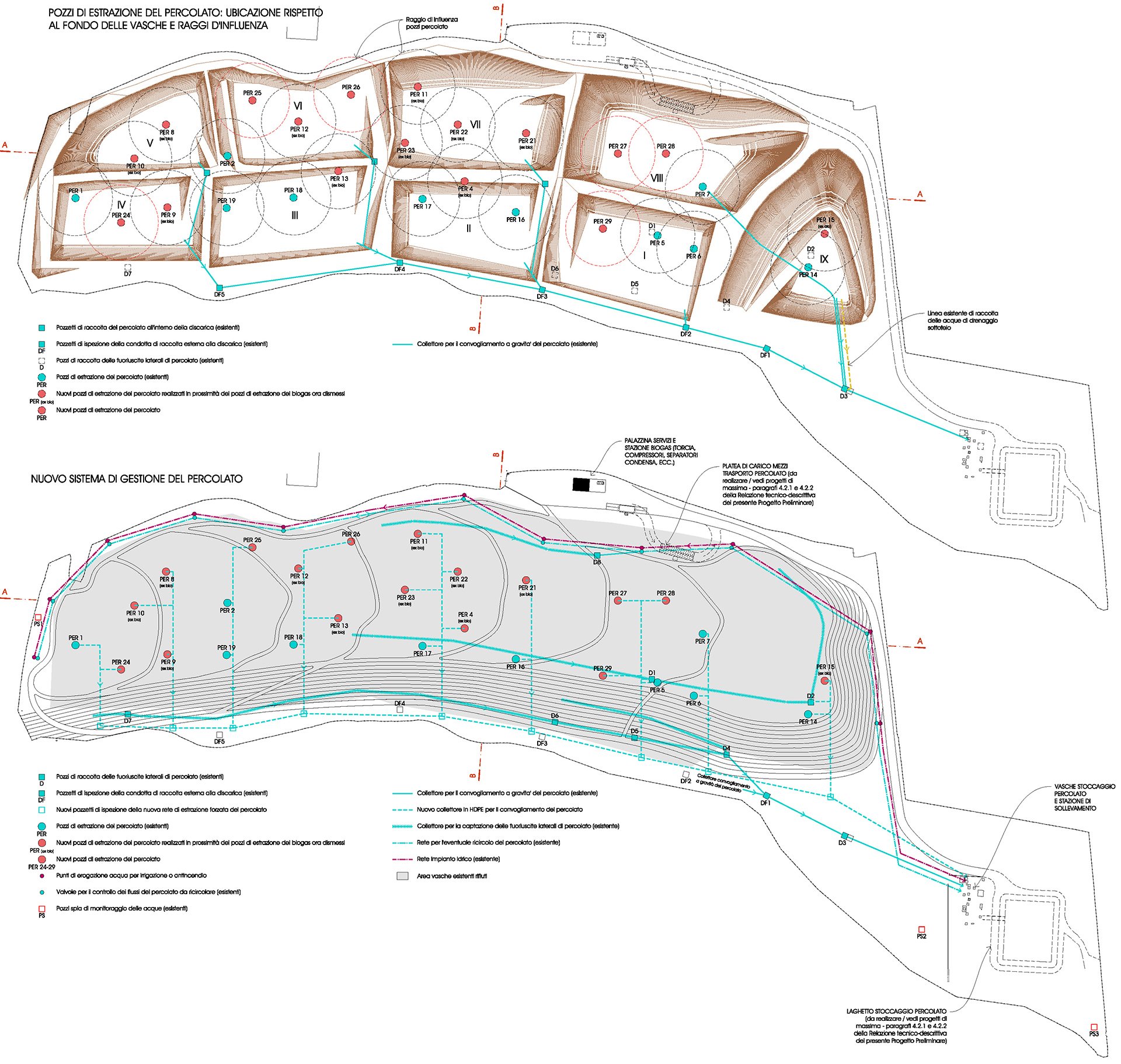 Capping definitivo della discarica di Ca’ Rafaneto di Barchi (PU) / PROGETTO PRELIMINARE